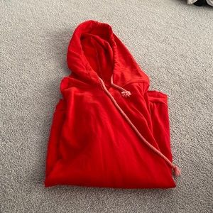 Red hoodie